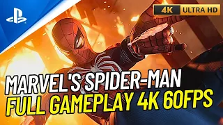 Marvel's Spider-Man Remastered - Full Game Gameplay Walkthrough - 4K 60FPS UHD (PS5)