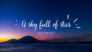 Coldplay - A Sky Full of Stars (Instrumen Cover + Lyrics/Lirik) tradisional musik Sape