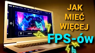 Błędy przy użytkowaniu laptopa Gamingowego! Możesz mieć więcej FPS-ów!