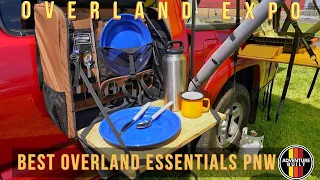 BEST NEW OVERLAND ESSENTIALS OVERLAND EXPO PNW 2023 | DAYLODGE, PACIFIC ADVENTURE WORKS, BEARBOLTS