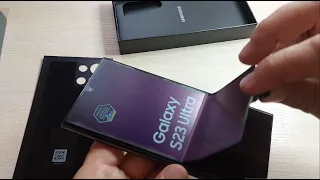 Распаковка Самсунг S23 Ultra / Unpacking Samsung S23 Ultra