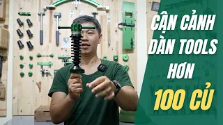 Cận cảnh bộ đồ nghề sửa xe đạp hơn 100 triệu | Abbey Bike Tools