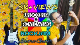 Unboxing & Reviewing my 1st Electric Guitar_ Rockjam Electric Guitar unboxing