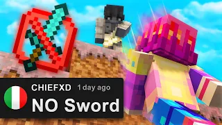 The WORST Bedwars Challenges EVER With CHIEFXD