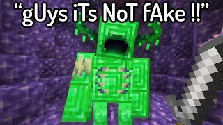 The FUNNIEST FAKE 1.19 Minecraft Speedruns...