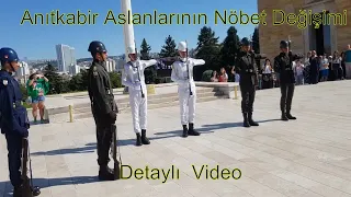Anıtkabir Askerleri Nöbet Değişimi Türk Arslanların dan ilgi Çekici Hayranlık Uyandıran Sahneler