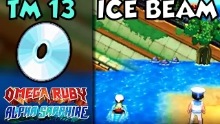 Where/How to Find TM 13: Ice Beam | Pokemon Omega Ruby and Alpha Sapphire