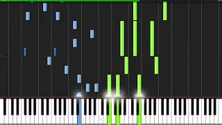 Geralt of Rivia Main Theme   The Witcher 3 Piano Tutorial Synthesia