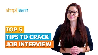 Top 5 Tips To Crack Job Interview | Job Interview Tips And Techniques | #Shorts | Simplilearn