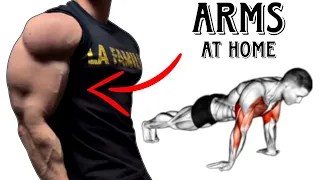 3 Best Home Exercises To Buil Bigger Arms|| No Equipment