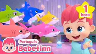[TV] Música Bebê Tubarão🦈 Dança e Canta Juntos | +Completo | Bebefinn em Português -Canções Infantis