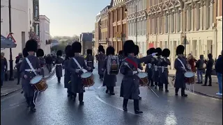 Changing the guard in Windsor (4/12/2021)