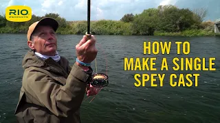 How To Make A Single Spey Cast