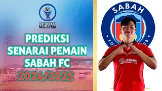 SABAH FC (PEMAIN MUSIM 2024)