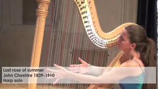 Last rose of summer-John Cheshire played by Silke Aichhorn-harp