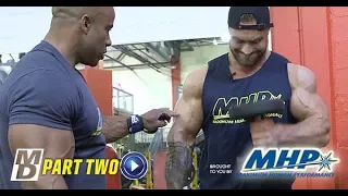 Big Arm Training with Victor Martinez and Chris Bumstead - Part 2