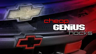 $0 Chevy sport bowtie emblem - cheap genius hacks