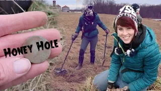 Our New Metal Detecting Honey Hole | Found 250 Year-Old Coins and Relics