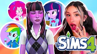 Creating all the Equestria Girls in The Sims 4 | My Little Pony