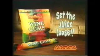 Maynard's Wine Gums advert (short version) - August 1993 UK television commercial