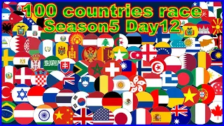 [Season5 Day12] 100 countries 39 stages marble point race | Marble Factory 2nd