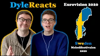 Melodifestivalen 2020 - EUROVISION REACTION - Sweden National Final #DyleReacts