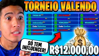 😱 GANHAMOS 12 MIL REAIS NO MAIOR TORNEIO DA HISTÓRIA DO STUMBLE GUYS 🏆 SÓ COM INFLUENCERS