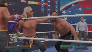 WWE 2K24 Road Warriors VS Rock N Roll Express WCW World Tag Team Championships