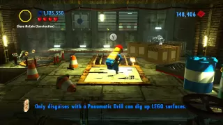 LEGO City Undercover 100% Guide - Special Assignment #5 'Dirty Work' - All Collectibles