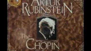 Arthur Rubinstein - Chopin Mazurka, Op. 56 No. 3 in C minor