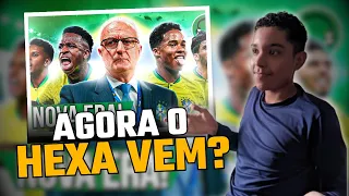 ♫ AGORA VAI? BOA SORTE DORIVAL, BORA BRASIL! | HENZO TV