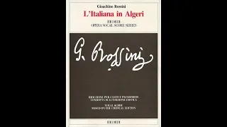 Rossini - L'Italiana in Algeri (Atto primo) - Torino 2009