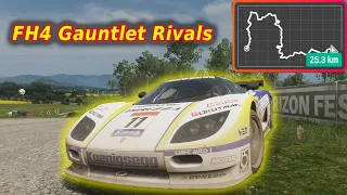 S2 Gauntlet World Record - Forza Horizon 4 Rivals (Koenigsegg CCGT)