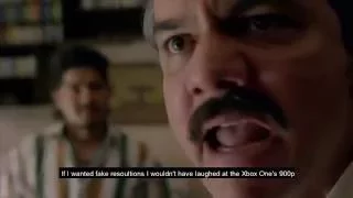 Angry Pablo Escobar Discovers the PS4 Pro