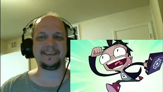 Blind Reaction:Invader Zim Comic Con trailer