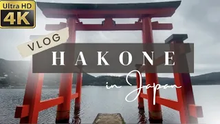 【4K】ВЛОГ ПУТЕШЕСТВИЙ ПО ЯПОНИИ🍂| Уютный осенний день в Хаконе | Расслабляющая и лечебная поездка