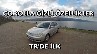 TR'de ilk Toyota COROLLA Gizli Özellikler