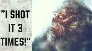 10 True TERRIFYING Encounters with Bigfoot! ("I Shot It 3 Times!")