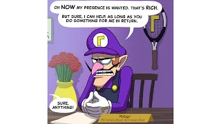 Waluigi to the Rescue (Wooden Plank Studios Smash Bros Comic Dub)