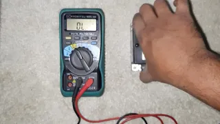 How to test SCR with multimeter