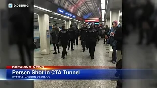 Man shot, critically hurt in Jackson CTA tunnel