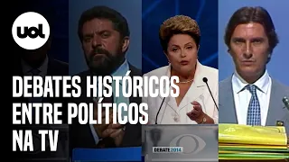 Relembre duelos históricos nos debates entre políticos na TV