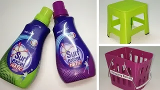 Surf Excel Bottle Miniature Craft || Plastic Bottle Craft || Best Out of Waste DIY Project