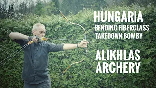 Hungaria Bending Fiberglass Takedown Bow by Alikhlas Archery