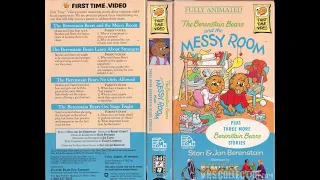 The Berenstain Bears & the Messy Room 1990's Feature Films for Families VHS (RD)