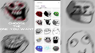 how to download uncanny troll face!