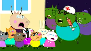 Zombie Apocalypse, Zombie Appears To Visit Peppa Pig School🧟‍♀️ | Peppa Pig Funny Animation