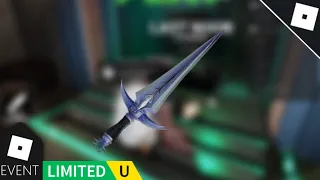 HOW TO GET FREE UGC LIMITED: NOCTURNAL GHOST DAGGER! | ROBLOX!