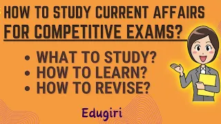 How to study current affairs for competitive exams|best current affairs teacher on youtube
