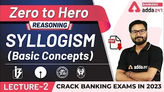 Syllogism Basic Concepts | Reasoning | Adda247 Banking Classes | Lec #2
